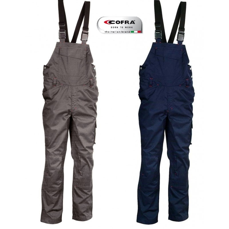 Cofra MOMBASA Overalls with braces Navy Size L