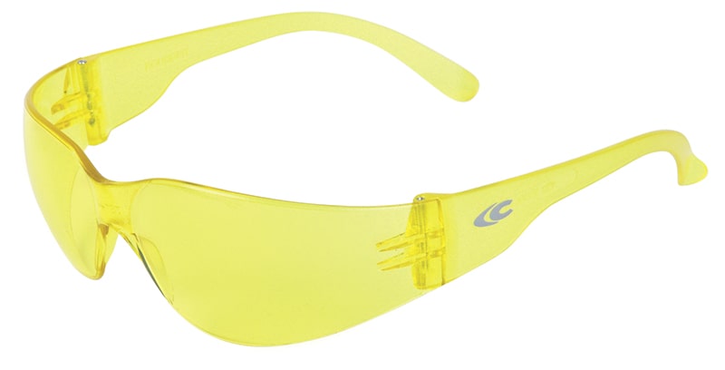 Cofra ROUNDFIT Safety glasses yellow lens