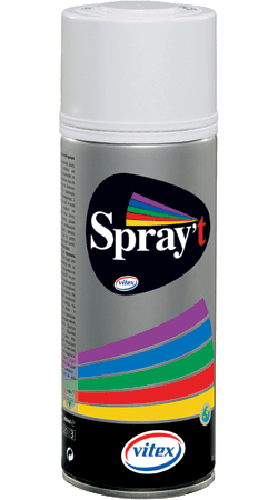 SPRAY ACRYLIC PAINT GLOSS TRAFFIC WHITE 400mL